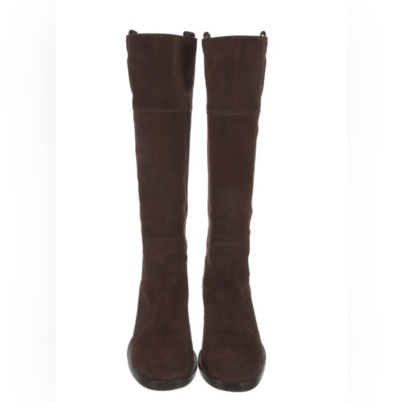 Gucci Suede knee-High Riding Boots Women’s 9.5 - Picture 3 of 12